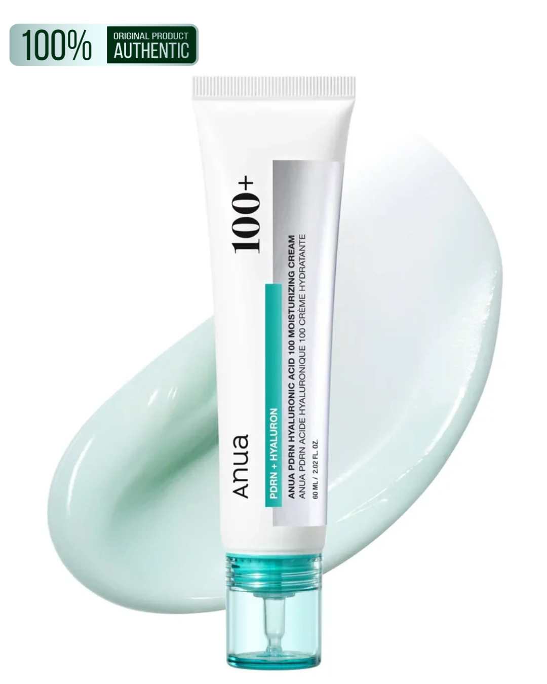 Anua PDRN Hyaluronic Acid 100+ Moisturizing Cream - 60 Ml