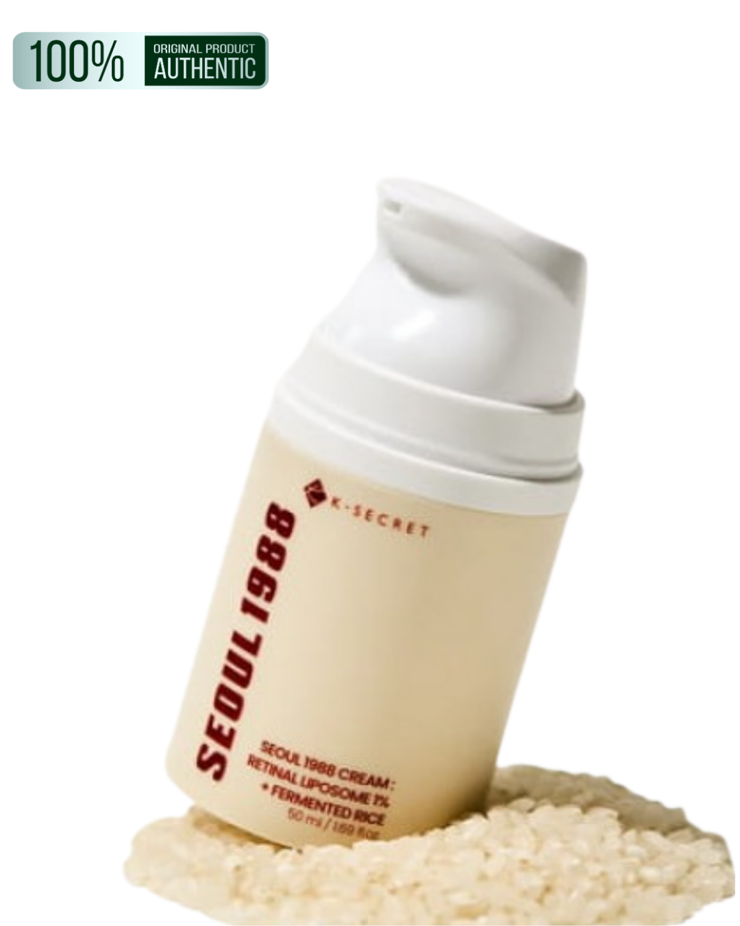 K-Secret Seoul 1988 Cream Retinal Liposome 1% Fermented Rice - 50 Ml