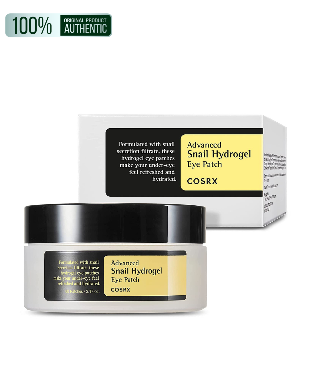 COSRX Advanced Snail Hydrogel Eye Patch - 60 patches