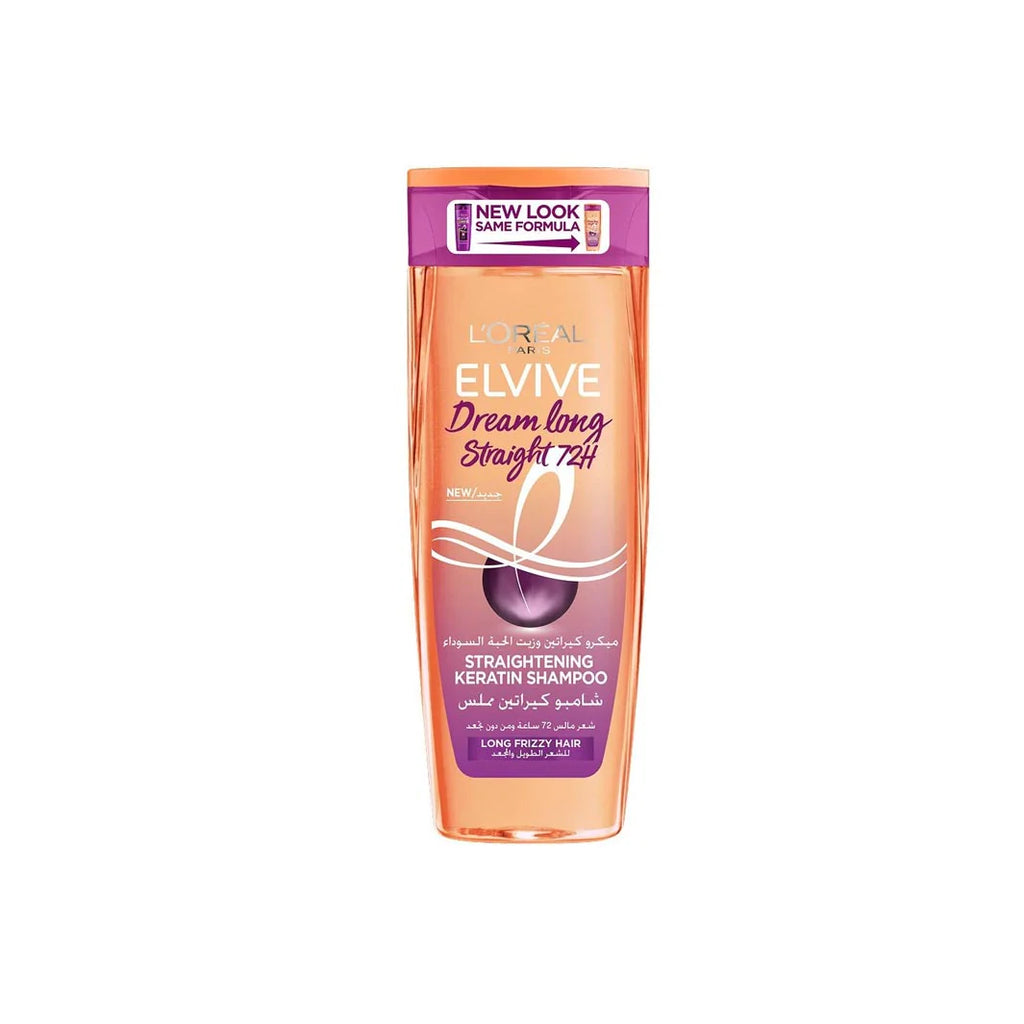 Loreal Paris Elvive Dream Long 72Hrs Keratin Straightening Keratin Shampoo - 360 ML