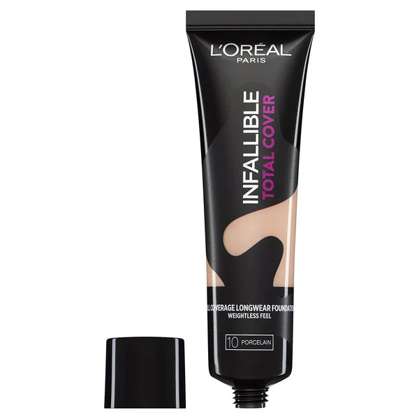 Loreal Paris Infallible Total Cover Porcelain 10