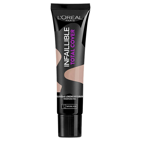 Loreal Paris Infallible Total Cover Natural Rose 12