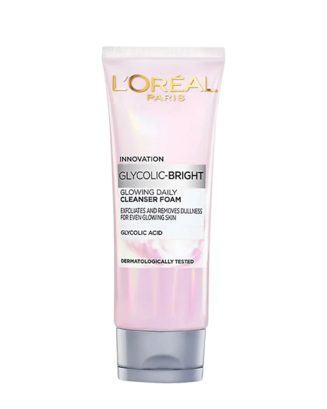 LOreal Paris Glycolic Bright Glowing Daily Facial Cleanser Foam - 100 Ml