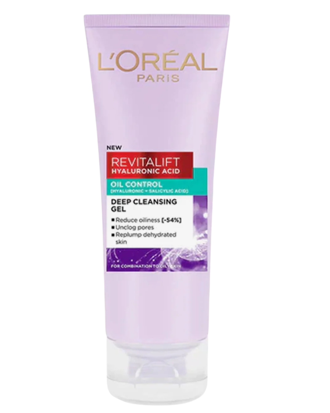 LOreal Paris Revitalift Hyaluronic Acid Oil Control Gel-Cleanser - 100 Ml