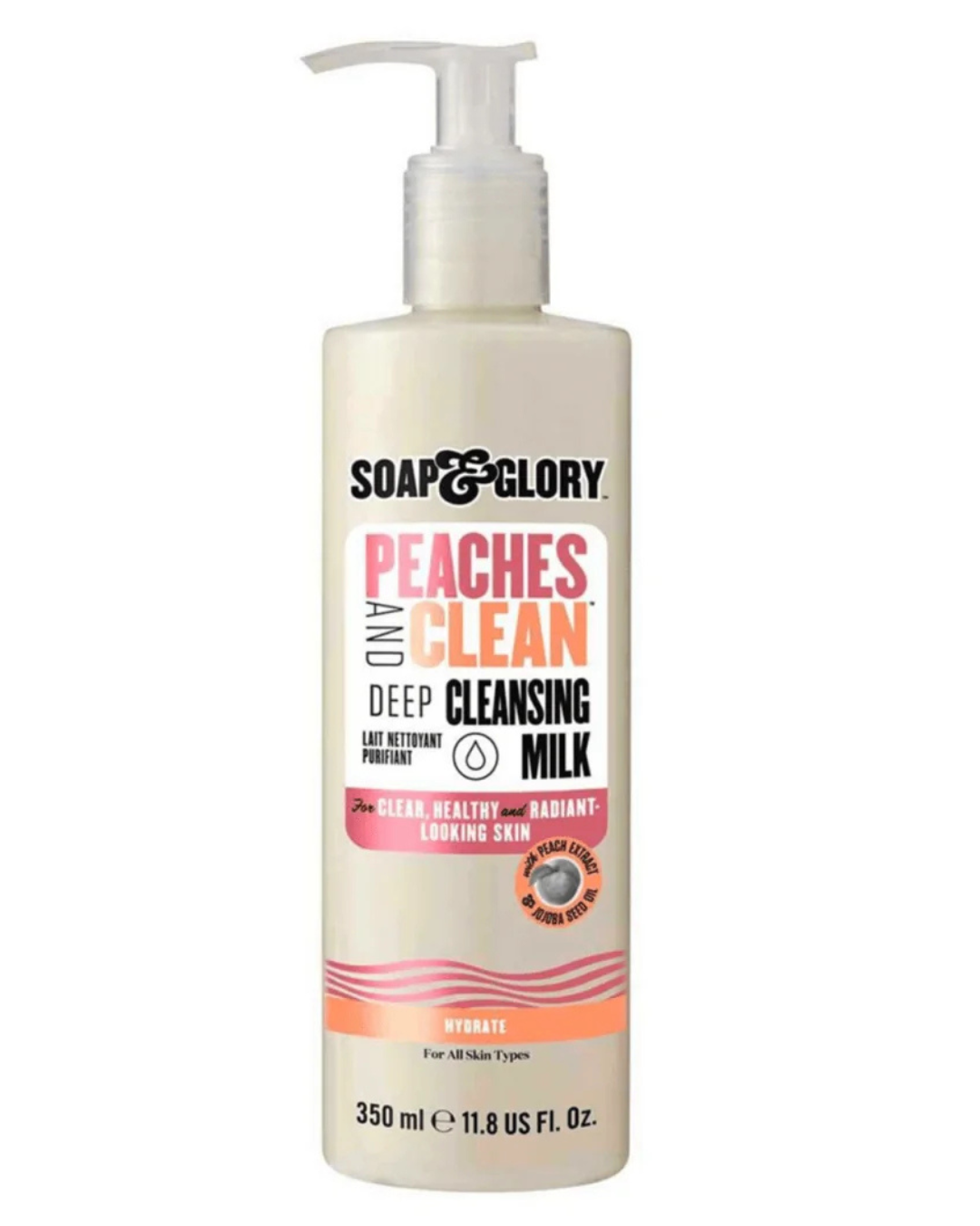 Soap & Glory Peaches And Clean Cleansing Milk - 350 Ml