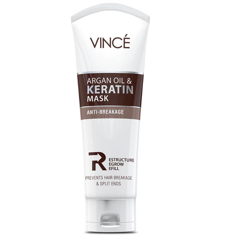 Vince Argan Oil & Keratin Hair Mask With Anti-Breakage Hair 200 ML