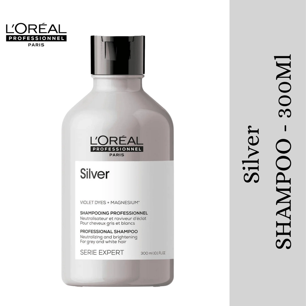 LOreal Professionnel Serie Expert Silver Shampoo - 300 Ml