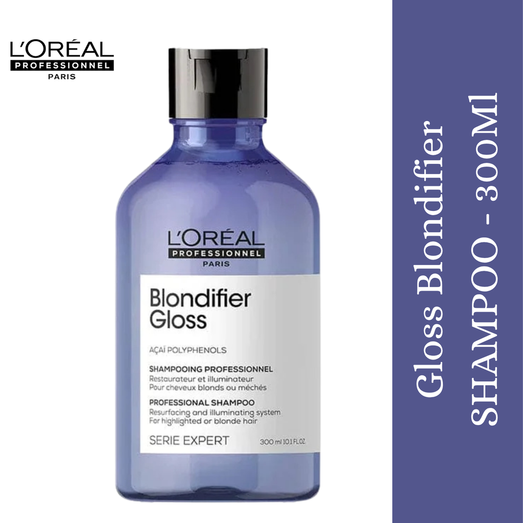 LOreal Professionnel Serie Expert Blondifier Gloss Shampoo - 300 Ml