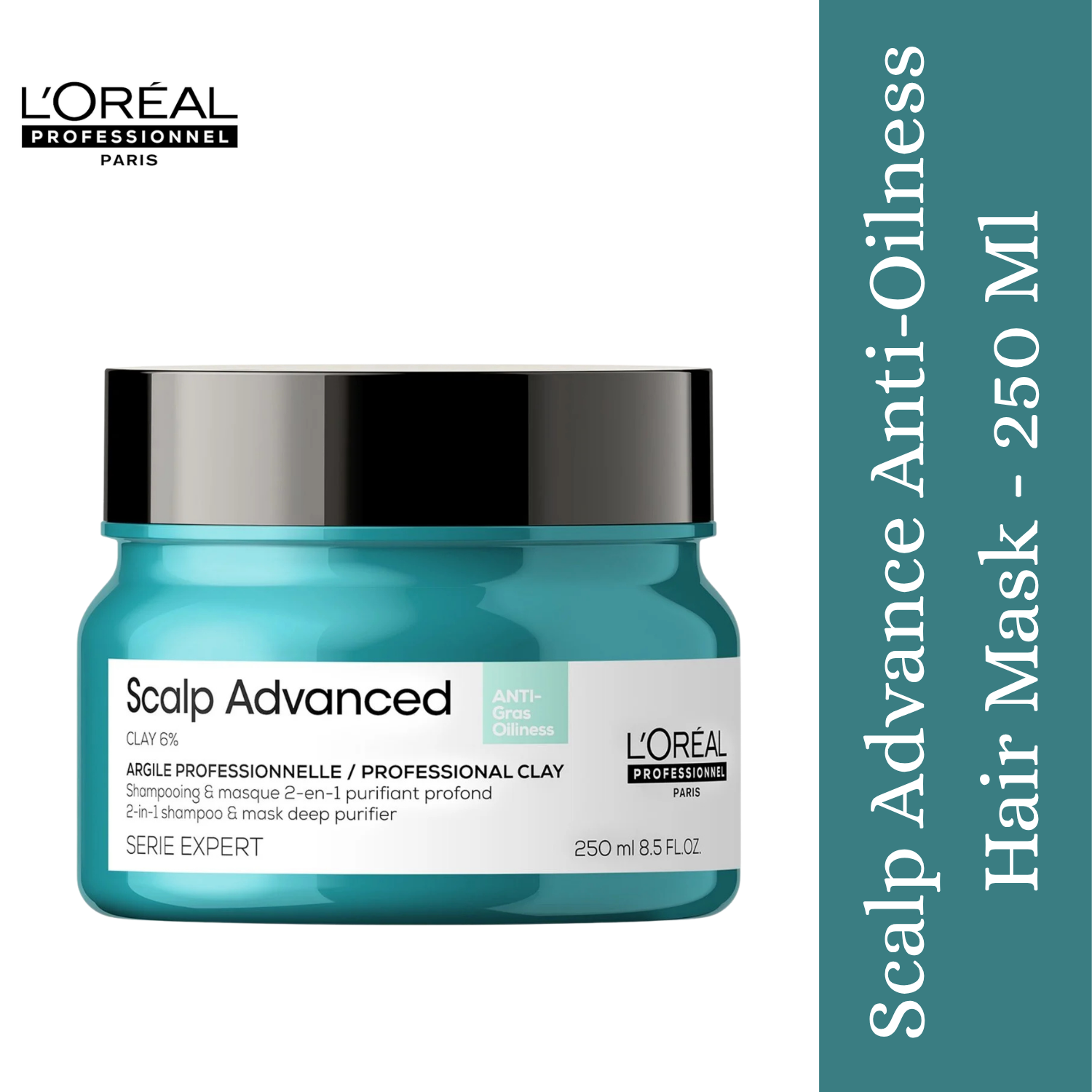 Loreal Professionnel Serie Expert Scalp Advanced Anti-Oilness Masque - 250 Ml