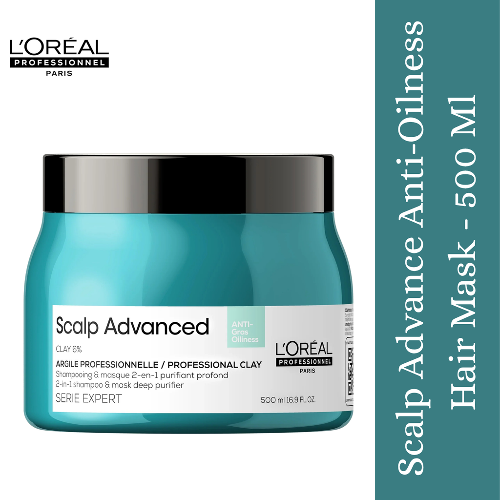 Loreal Professionnel Serie Expert Scalp Advanced Anti-Oilness Masque - 500 Ml