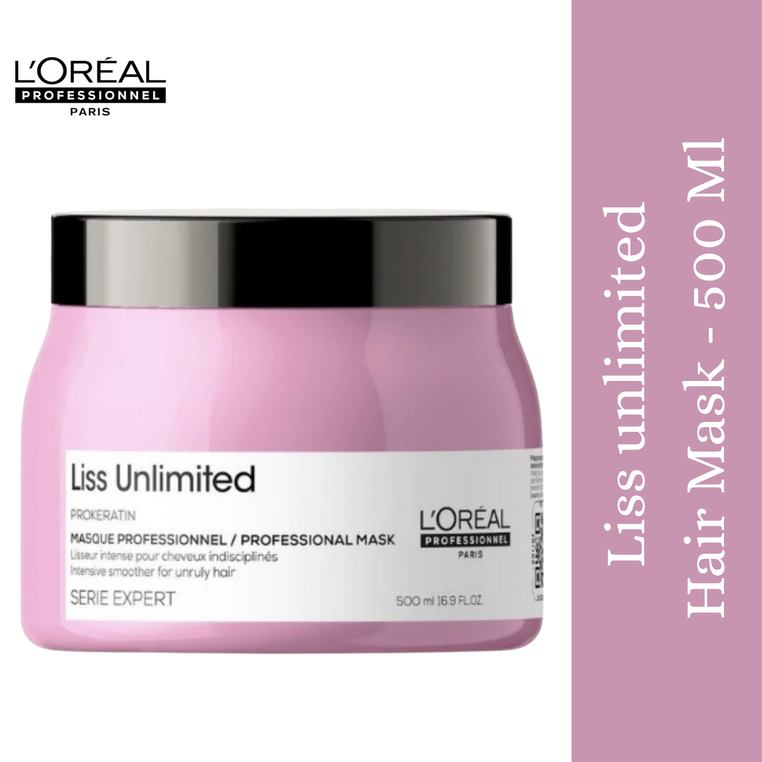 Loreal Professionnel Serie Expert Liss Unlimited Hair Masque - 500Ml