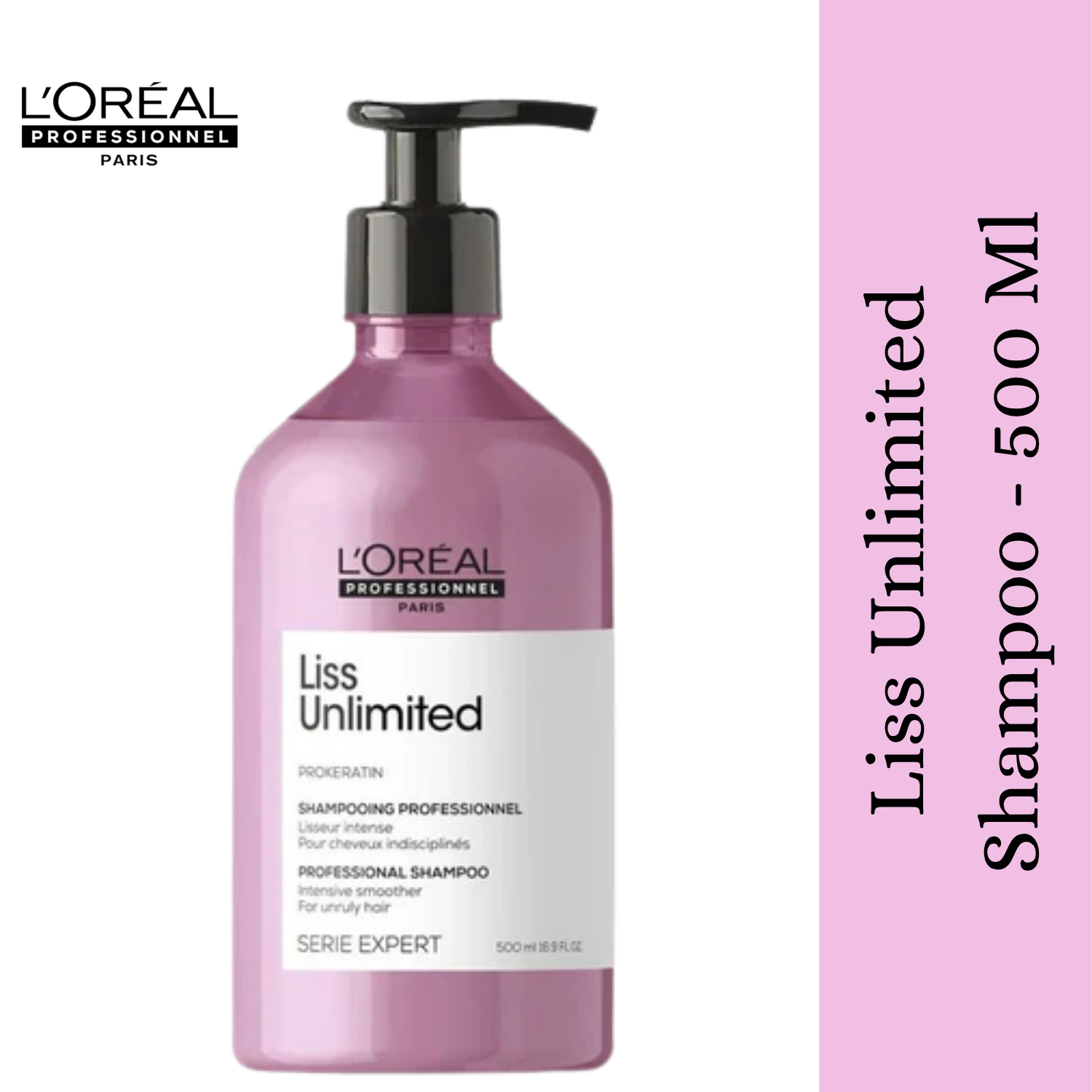 LOreal Professional Serie Expert Liss Unlimited Shampoo - 500 Ml