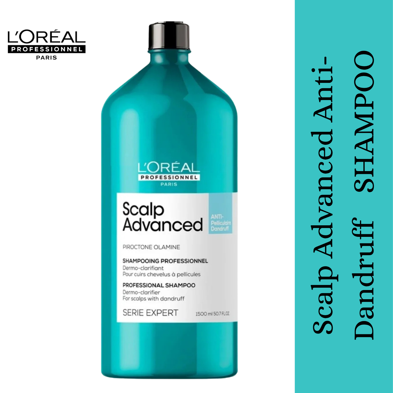 Loreal Professionnel Scalp Advanced Anti Dandruff Shampoo - 1500 Ml