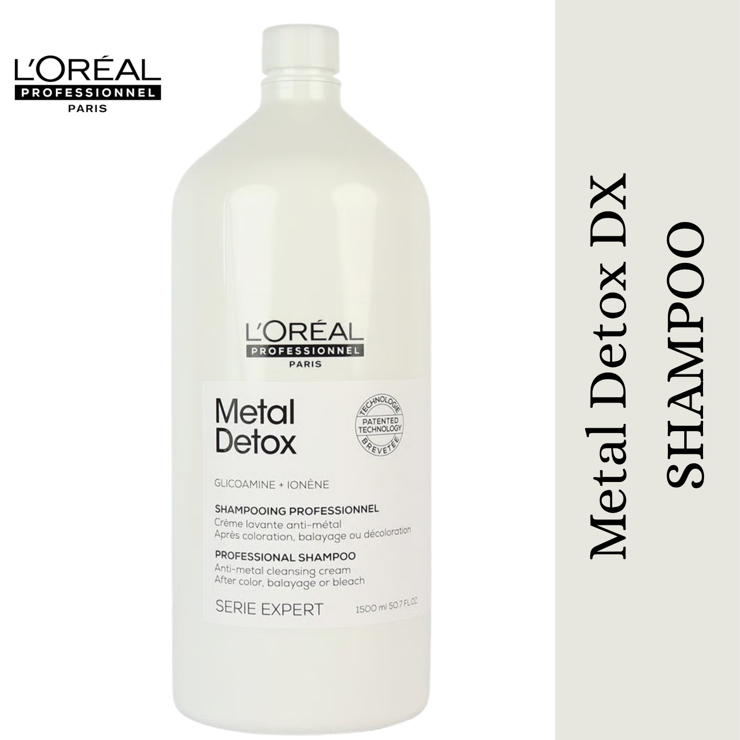LOreal Professional Serie Expert Metal Detox Shampoo - 1500 Ml