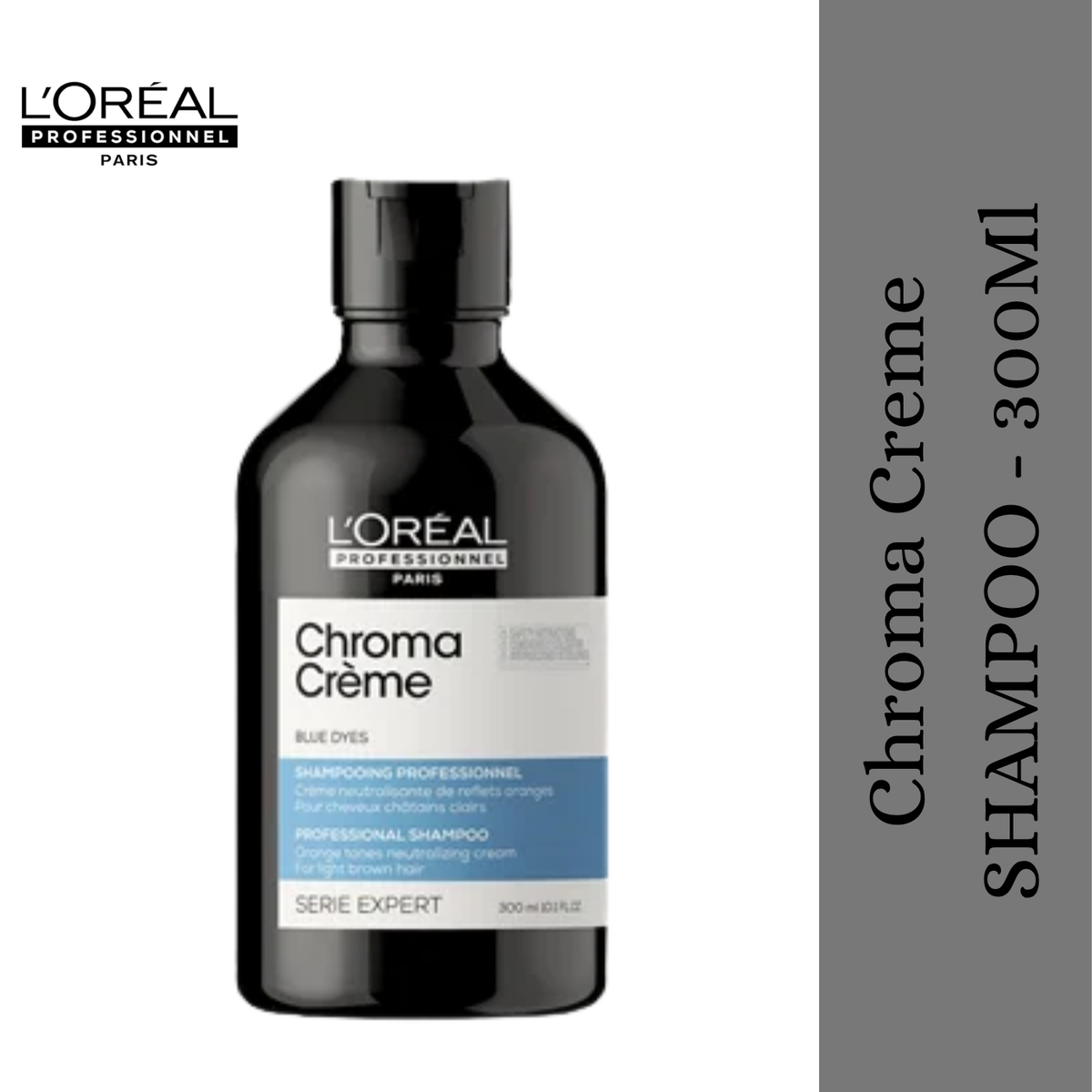 LOreal Professionnel Serie Expert Chroma Creme Blue Shampoo - 300 Ml