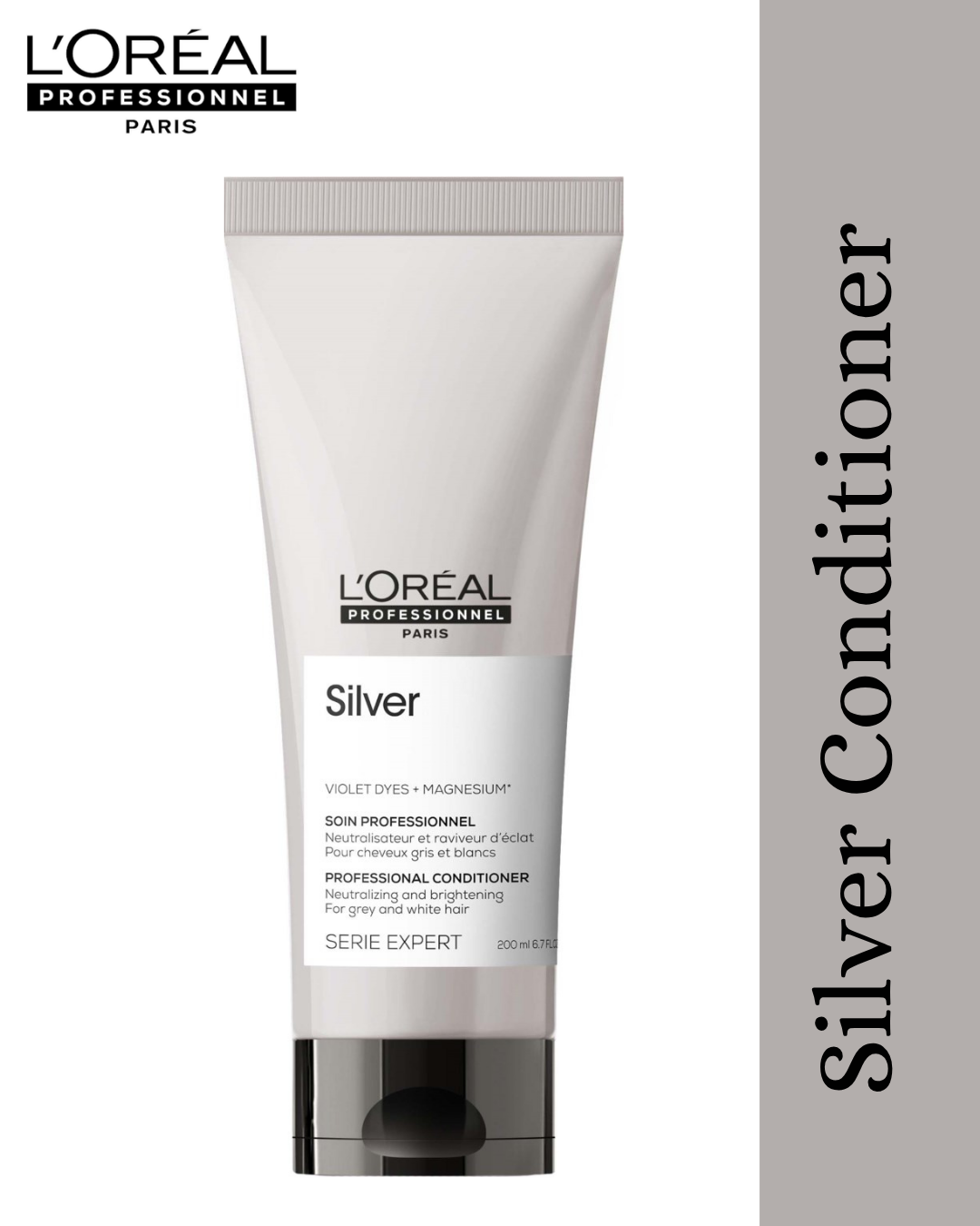 LOreal Professionnel Serie Expert Silver Conditioner - 200 Ml