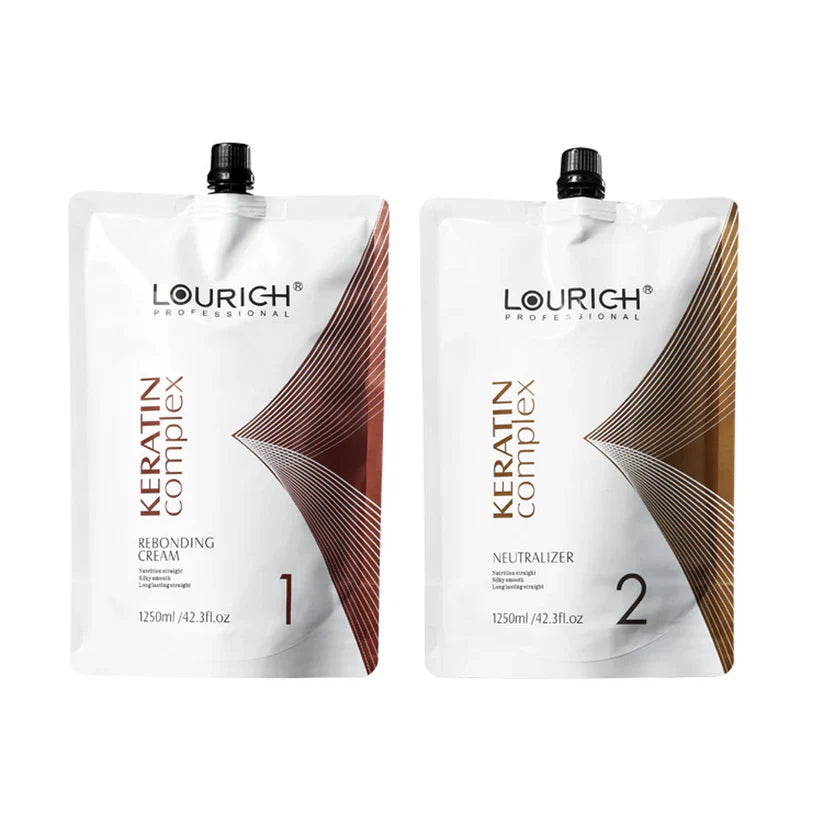 Lourich Keratin White Rebonding Kit 1250 Ml
