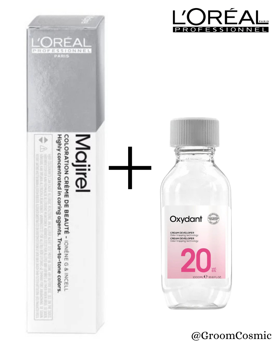 LOreal Majirel 4.0 Deep Brown 60ml + 90ml Developer Bundle