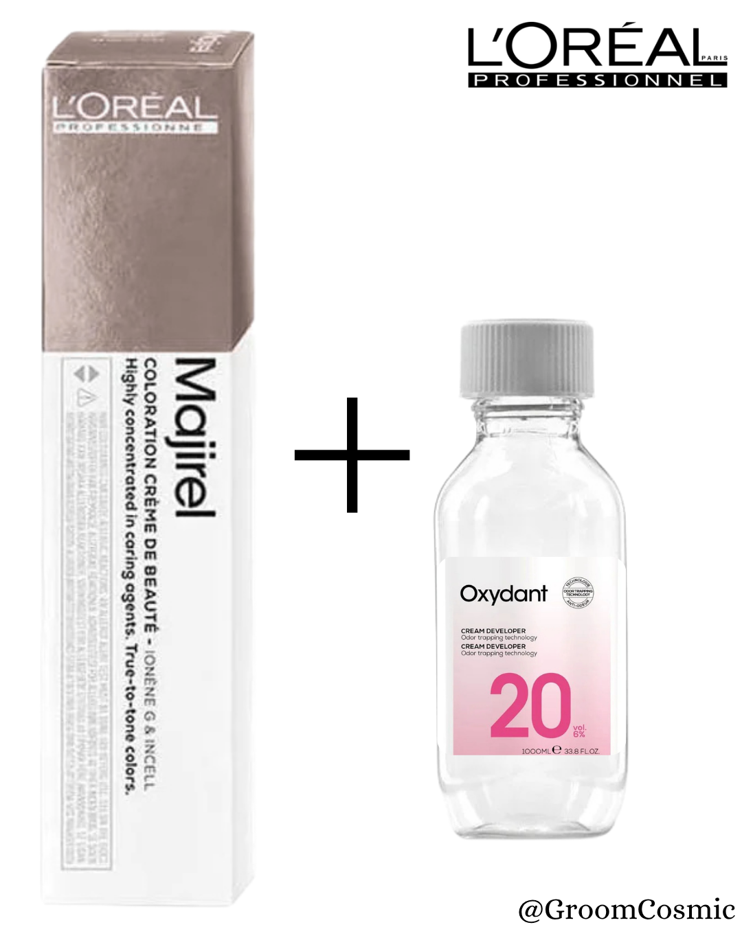 LOreal Majirel 7.13 Beige Blonde 60ml + 90ml Developer Bundle