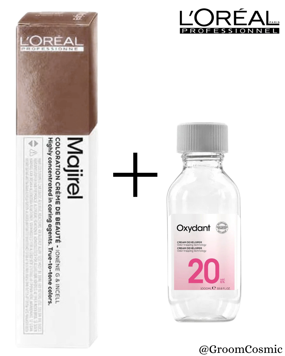 LOreal Majirel 8.31 Beige Light Blonde 60ml + 90ml Developer Bundle
