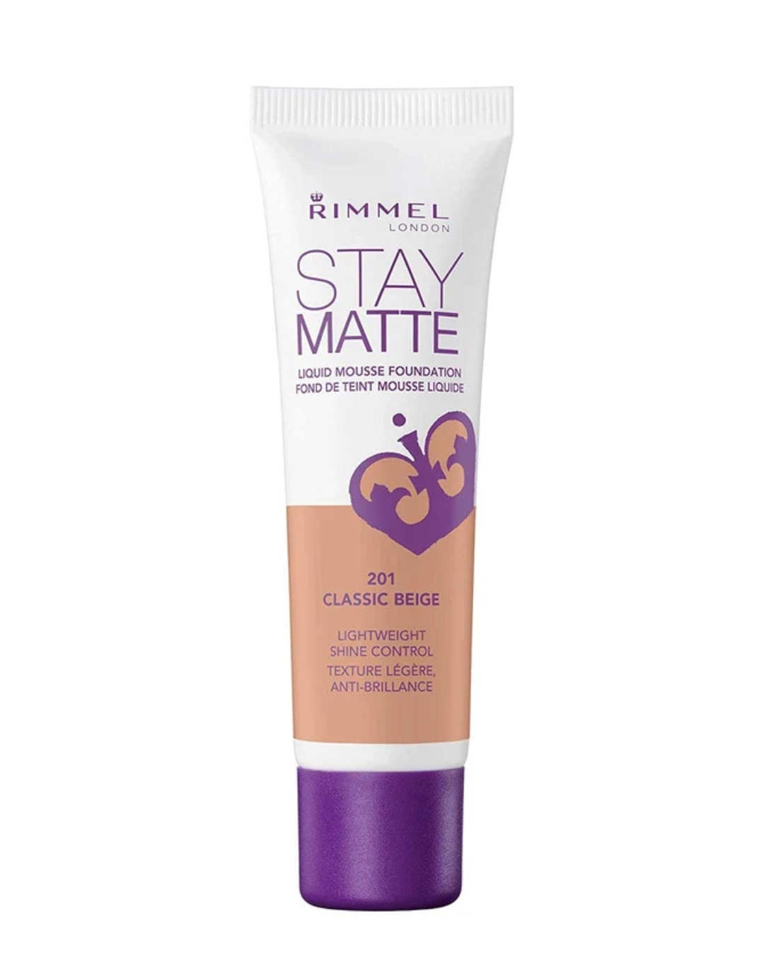 Rimmel - Stay Matte Foundation 201 Classic Beige