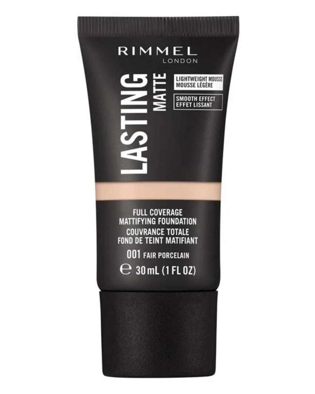 Rimmel London Lasting Matte Foundation 001 Fair Porcelain - 30 Ml