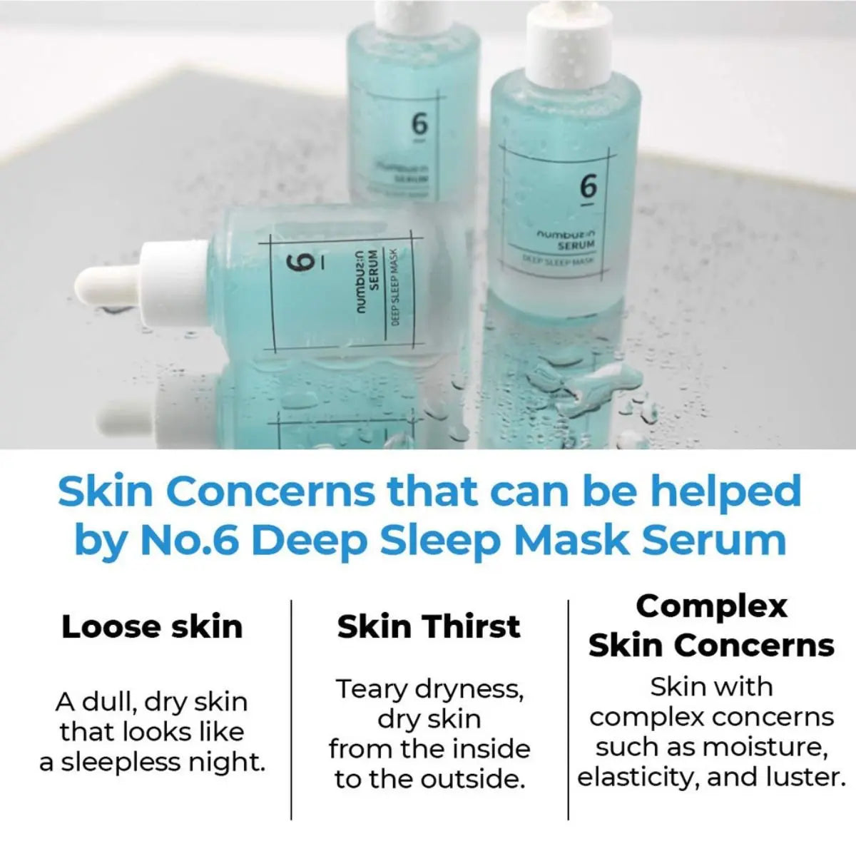 numbuzin No.6 Deep Sleep Mask Serum - 50 Ml
