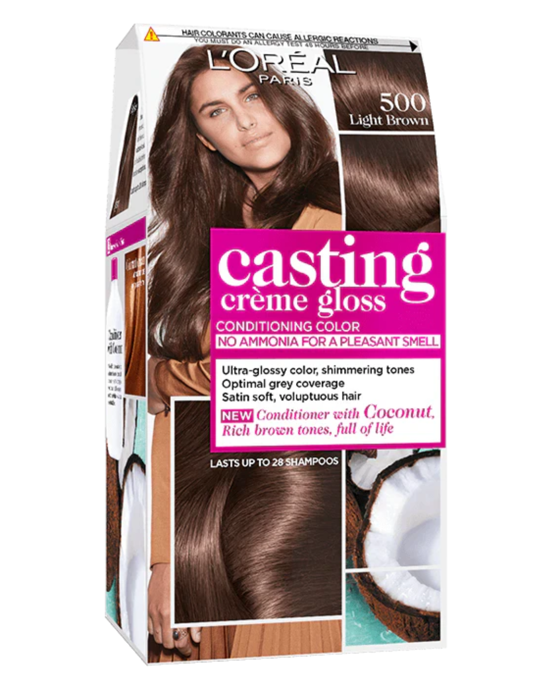 Loreal Paris Casting Creme Gloss 500 Medium Brown