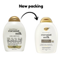 OGX Coconut Milk Sulfate Free Shampoo 385 ML