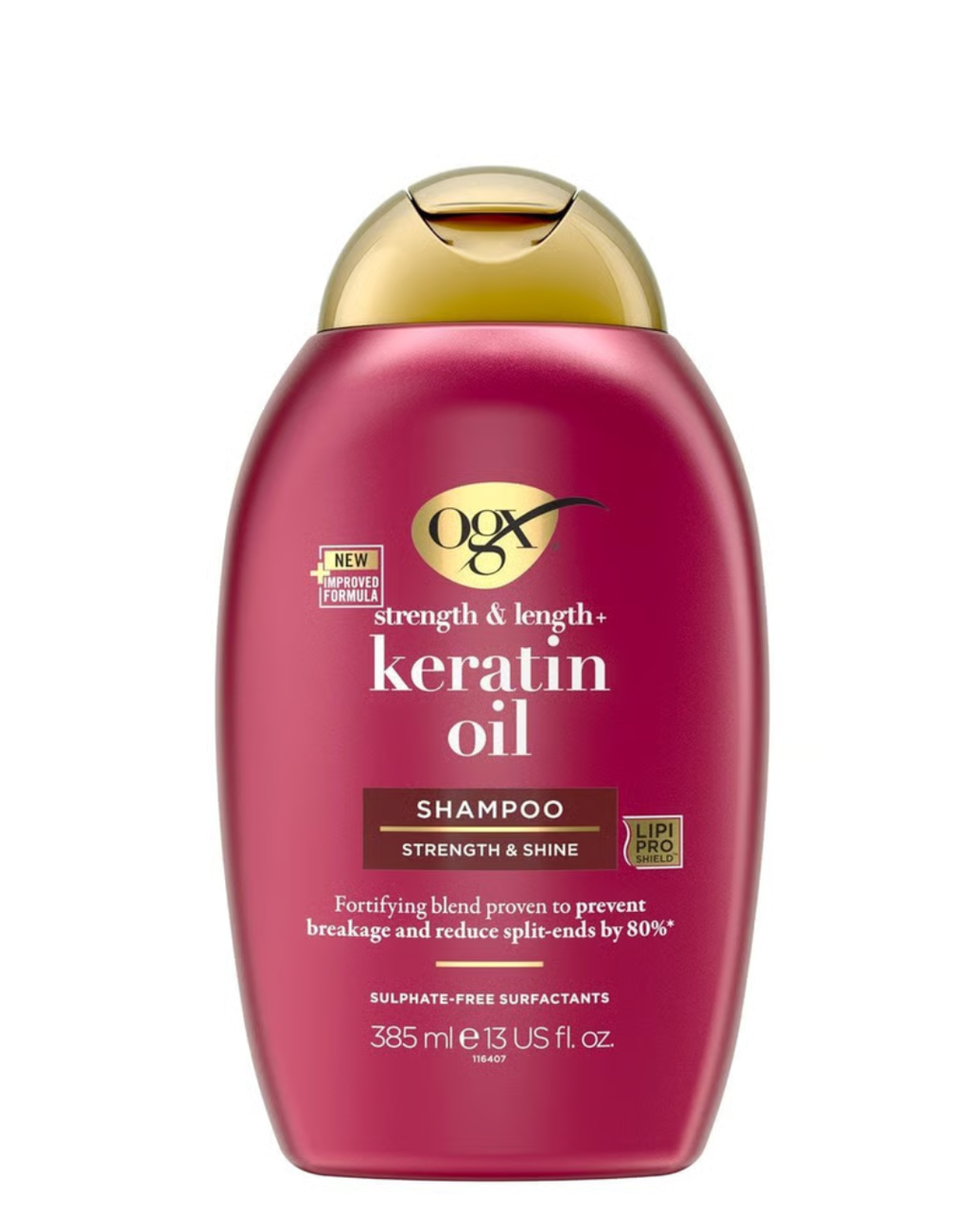 Ogx Keratin Oil Shampoo With Anti-Breakage Hair - 385 ML