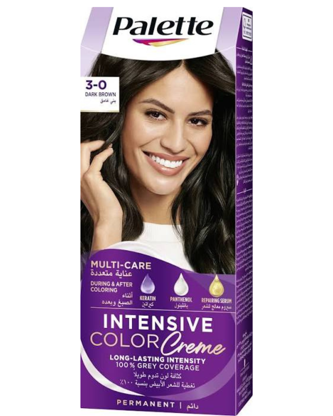 Palette Intensive Color Cream Dark Brown 3-0