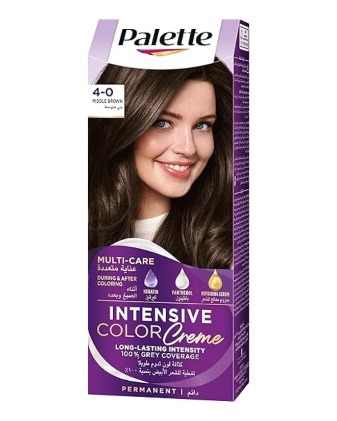 Palette Intensive Color Cream Medium Brown 4-0