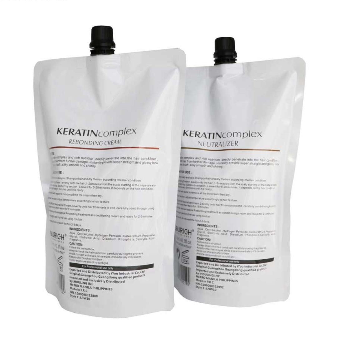 Lourich Keratin White Rebonding Kit 1250 Ml