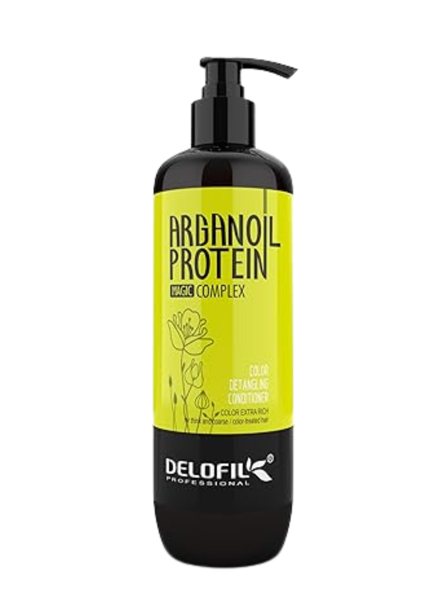 Delofil Professional Argan Oil Protein Color Detangling Conditioner - 500 Ml
