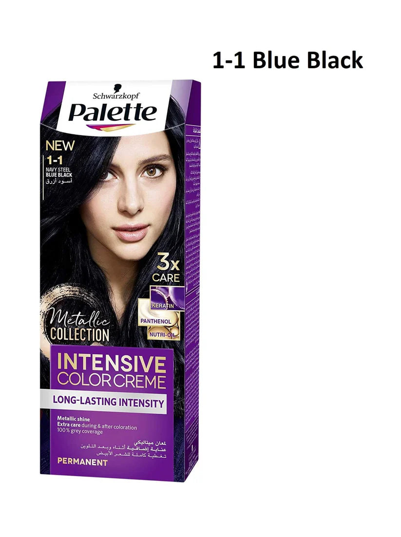Palette Intensive Color Cream Blue Black 1-1