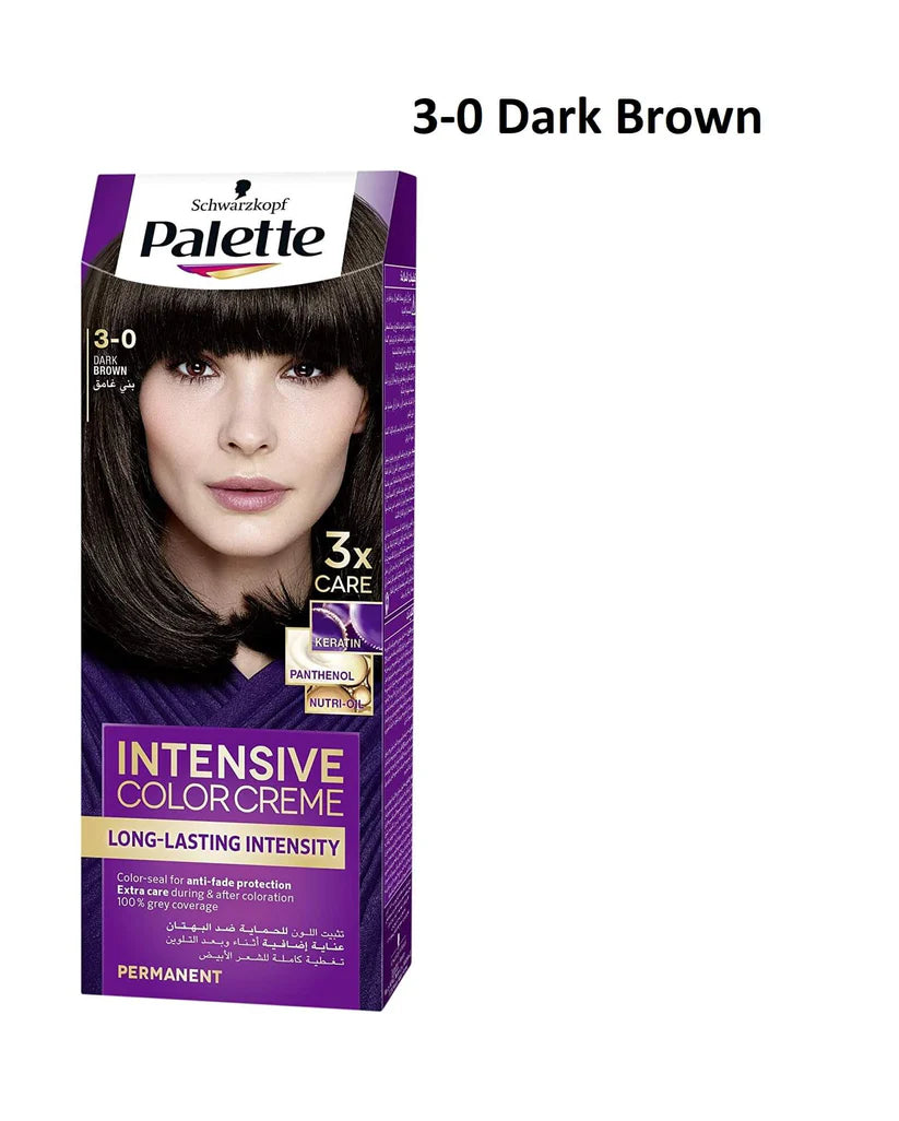 Palette Intensive Color Cream Dark Brown 3-0