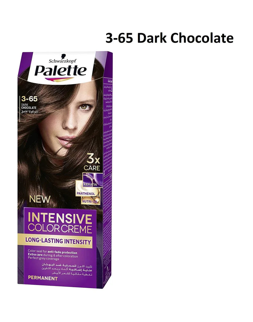 Palette Intensive Color Cream Dark Chocolate 3-65