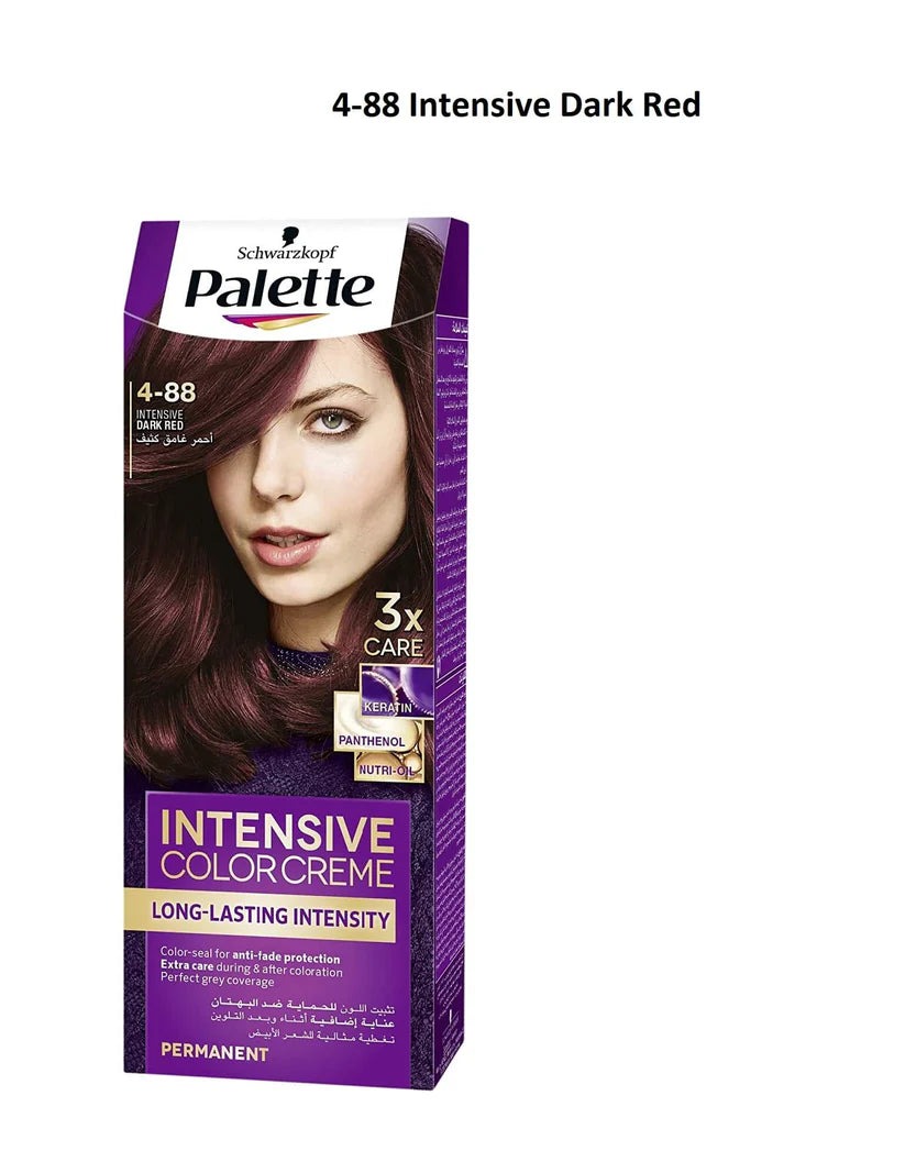 Palette Intensive Color Cream Intensive Dark Red 4-88