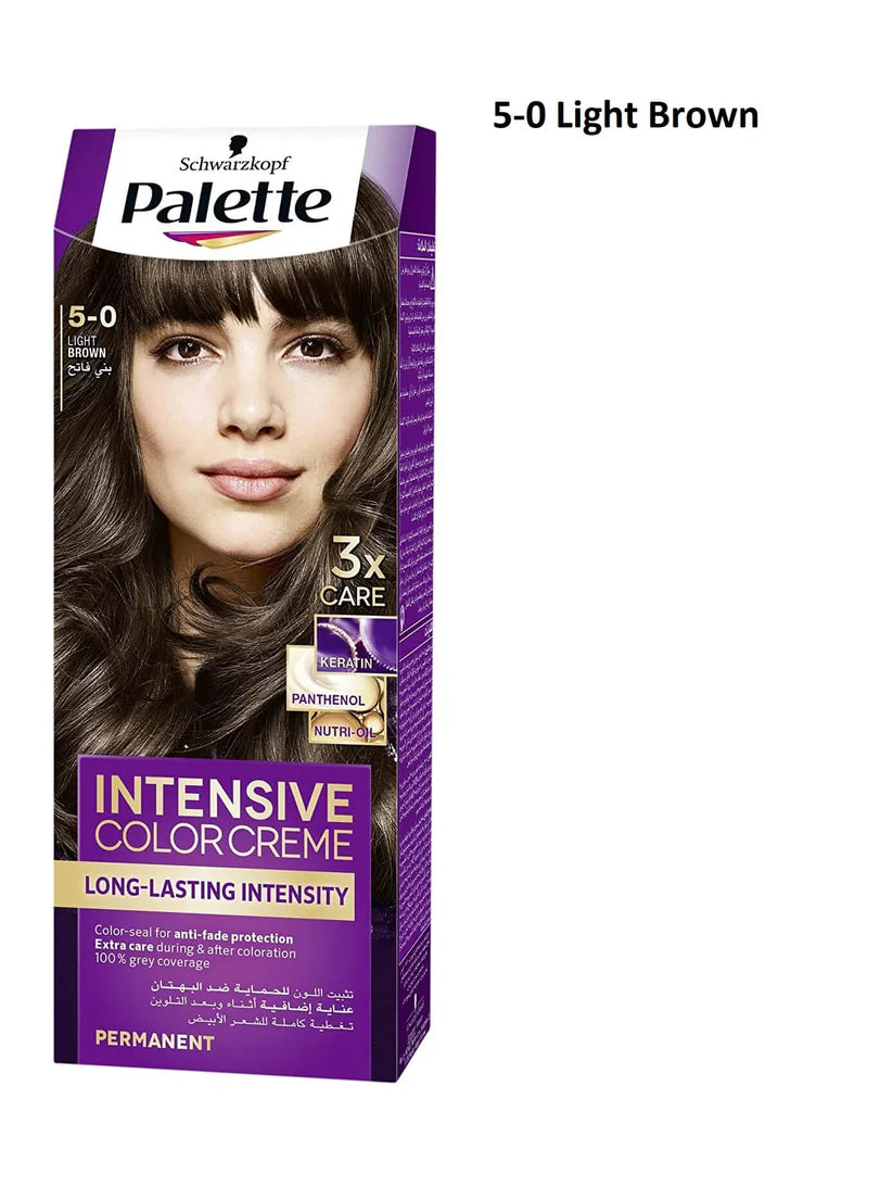 Palette Intensive Color Cream Light Brown 5-0