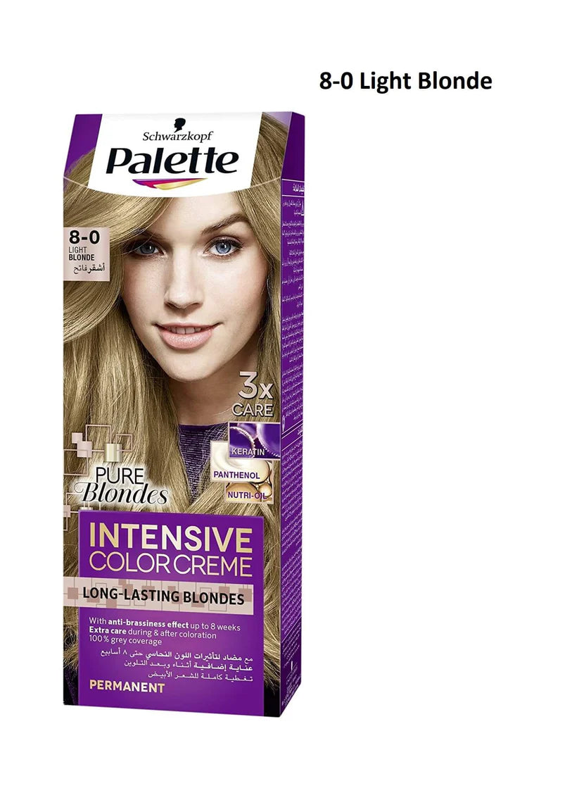 Palette Intensive Color Cream Light Blonde 8-0