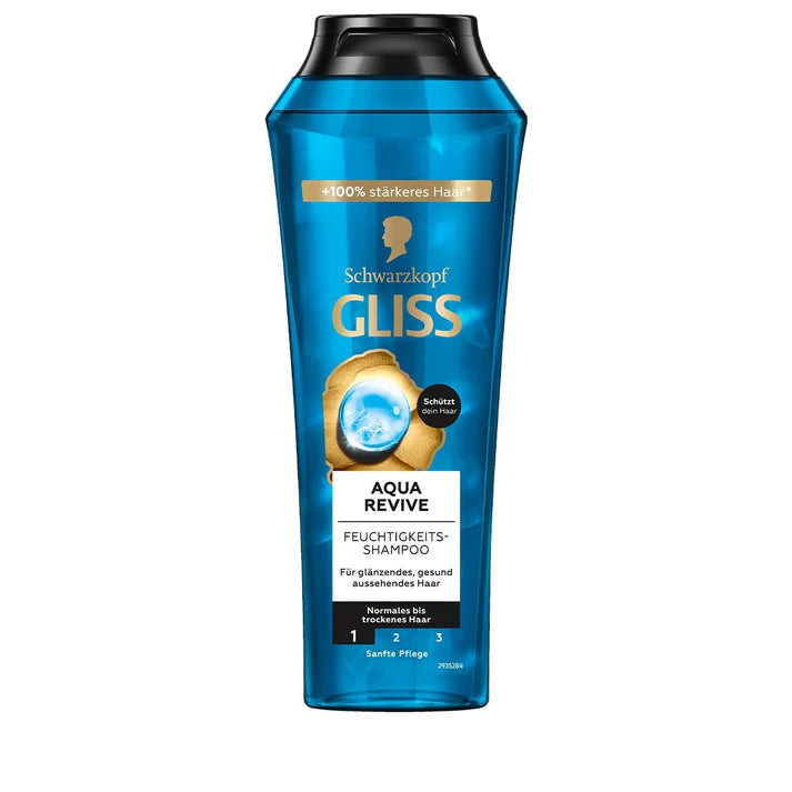 Schwarzkopf Gliss Aqua Revive Moisturizing Shampoo 250 Ml