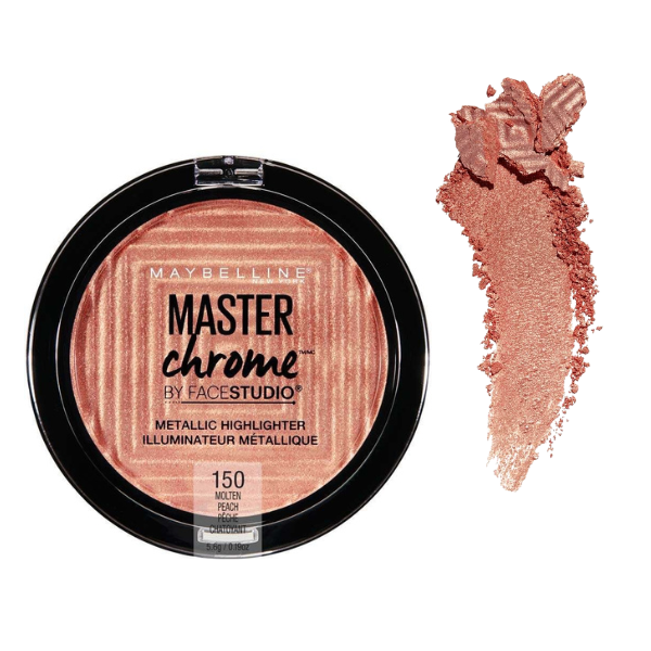 Maybelline Master Chrome 150 Molten Gold Highlighter Powder