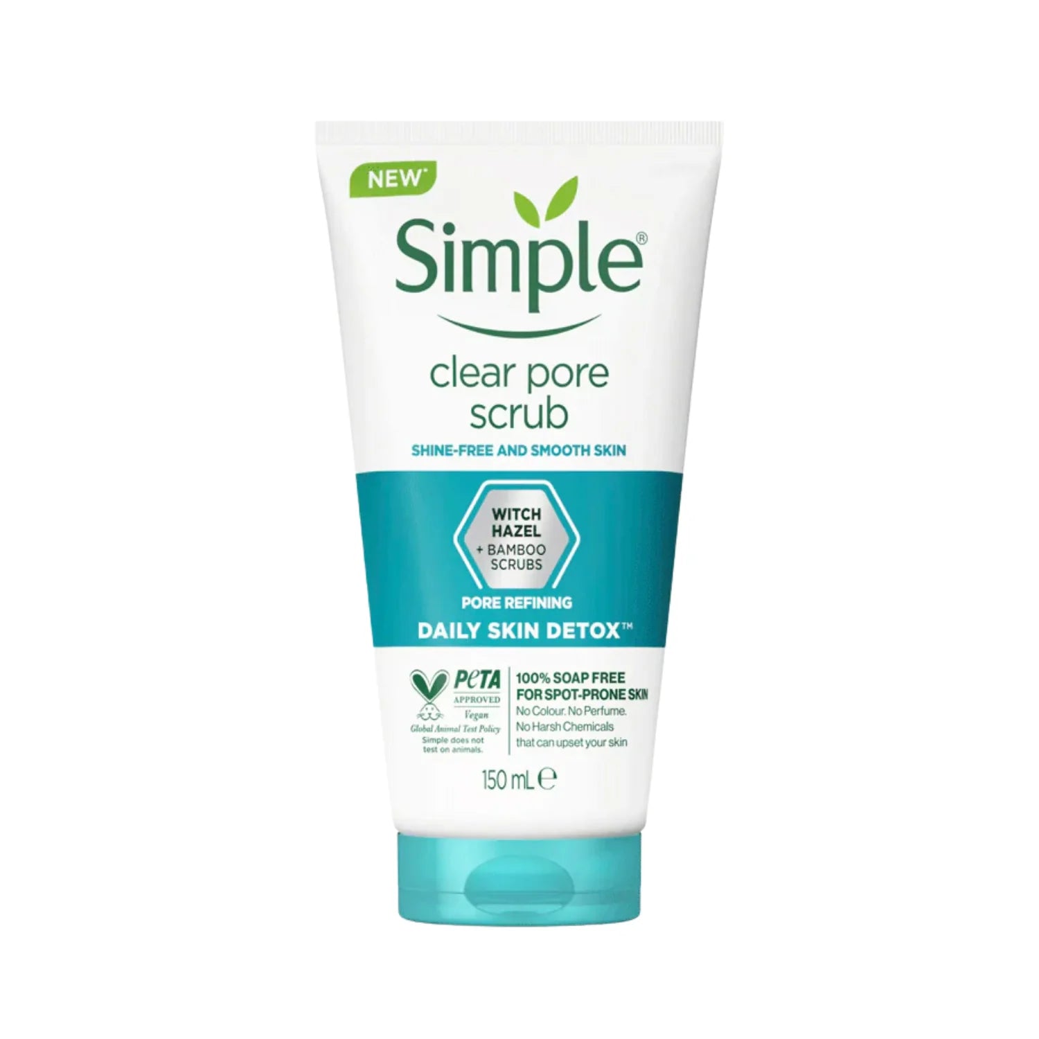 SIMPLE Skin Detox Clear Pore Scrub 150 Ml