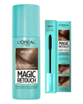 LOreal Magic Retouch Concealer Spray Brown 75ml + Concealer Brush