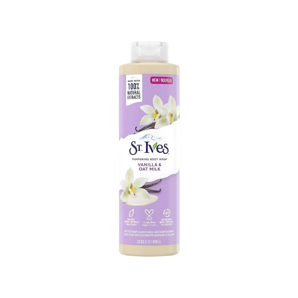 St. Ives Vanilla & Oat Milk Body Wash 650Ml