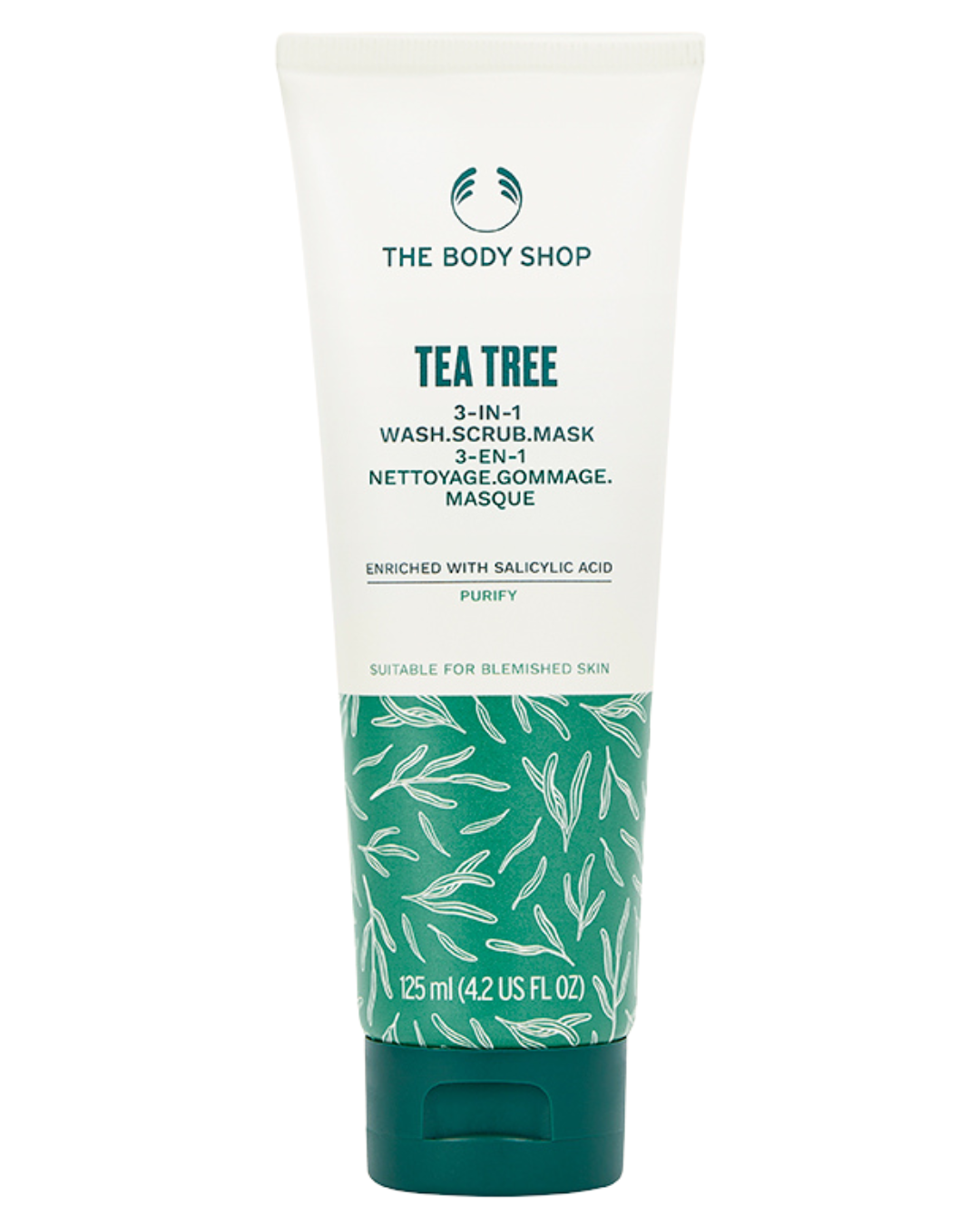 The Body Shop Tea Tree 3-in-1 Wash Scrub Mask - 125 Ml