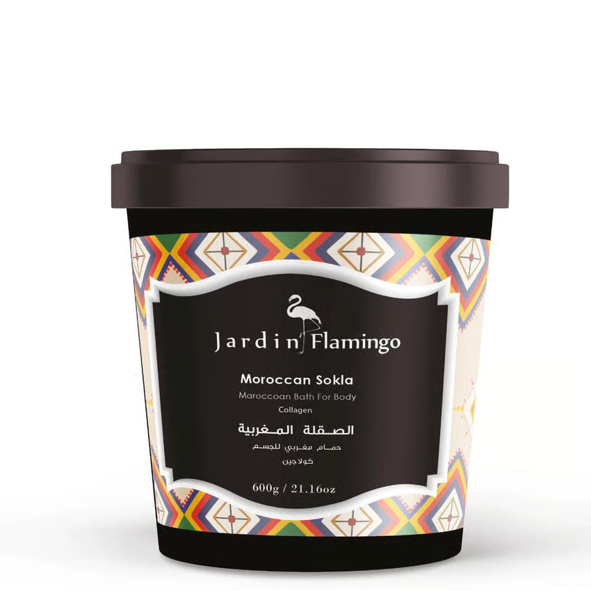 Body Scrub Jardin Flamingo Moroccan Collagen 600g