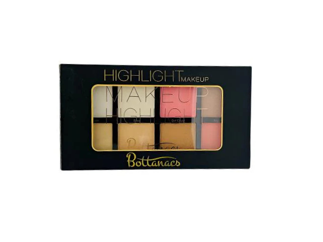 Bottanacs Makeup Highlight with 8 Shades