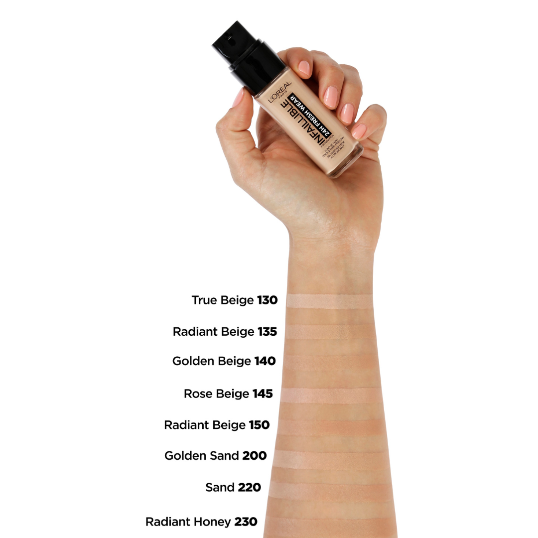 Loreal Infallible 24H Fresh Wear Foundation 125 Natural Beige