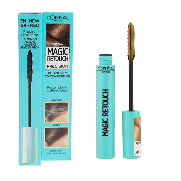 Loreal Magic Retouch Concealer Brush Brown - 8 Ml